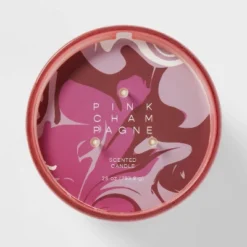 28oz Glass Champagne Candle Light Pink - Opalhouse™ -Home Comprehensive Store GUEST 02057e90 68e1 4438 a010 8cbd29d85bc6