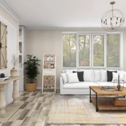 Wood 6 Slot Wall Photo Frame With Floor Stand Brown - Olivia & May -Home Comprehensive Store GUEST 13c01a3b bc7b 4d9f 812a 1ab04522d85c