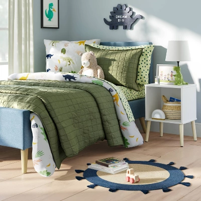 Modern Open Kids' Nightstand White - Pillowfort™ 1 Modern Open Kids' Nightstand White - Pillowfort™