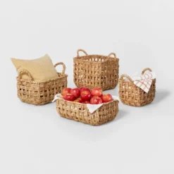 Rectangular Twisted Open Checkered Weave Basket - Brightroom™ 7 Rectangular Twisted Open Checkered Weave Basket - Brightroom™ -Home Comprehensive Store GUEST 201761e9 c2f6 4214 a69a 5b0470d995d6 1