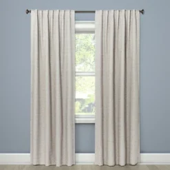 1pc Blackout Doral Window Curtain Panel Cream - Project 62™ 8 1pc Blackout Doral Window Curtain Panel Cream - Project 62™ -Home Comprehensive Store GUEST 271584f6 fc16 4422 a313 52e0eb6cd363