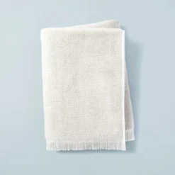 Home Comprehensive Store 19 Microstripe Terry Cotton Bath Linens Taupe - Hearth & Hand™ With Magnolia