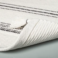 Tonal Stripes Bath Rug Sour Cream/Railroad Gray - Hearth & Hand™ With Magnolia 5 Tonal Stripes Bath Rug Sour Cream/Railroad Gray - Hearth & Hand™ With Magnolia -Home Comprehensive Store GUEST 2f18d171 85d9 4317 8172 0e2d70fef955