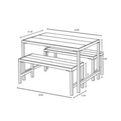 3pc Kids' Metal Outdoor Table Set - Dark Gray - Hearth & Hand™ With Magnolia 11 3pc Kids' Metal Outdoor Table Set - Dark Gray - Hearth & Hand™ With Magnolia -Home Comprehensive Store GUEST 3b362172 1f8b 45d0 ad76 10781f31a5d5