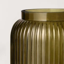 Ribbed Glass Jug Vase Dark Green - Hearth & Hand™ With Magnolia 7 Ribbed Glass Jug Vase Dark Green - Hearth & Hand™ With Magnolia -Home Comprehensive Store GUEST 3b88faa0 254e 4d08 85ce bee525d3cdd2