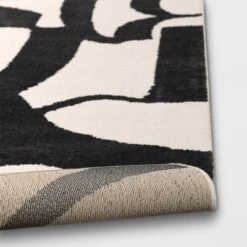 Abstract Inkblot Rug Black/White - Threshold™ -Home Comprehensive Store GUEST 4794689c 040b 444b b960 d50b9ba49a0e