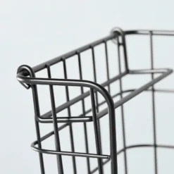 Stacking Wire Storage Basket Matte Black - Hearth & Hand™ With Magnolia 7 Stacking Wire Storage Basket Matte Black - Hearth & Hand™ With Magnolia -Home Comprehensive Store GUEST 490b13b4 a77a 4c30 bd86 50ef587e1291