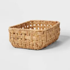 Rectangular Twisted Open Checkered Weave Basket - Brightroom™ 8 Rectangular Twisted Open Checkered Weave Basket - Brightroom™ -Home Comprehensive Store GUEST 514258d4 7e89 434a bb0b bbdf991578bf