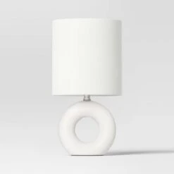 Abstract Ceramic Mini Table Lamp White - Threshold™ 7 Abstract Ceramic Mini Table Lamp White - Threshold™ -Home Comprehensive Store GUEST 547e7228 701a 4f70 910a f62eefa80d54