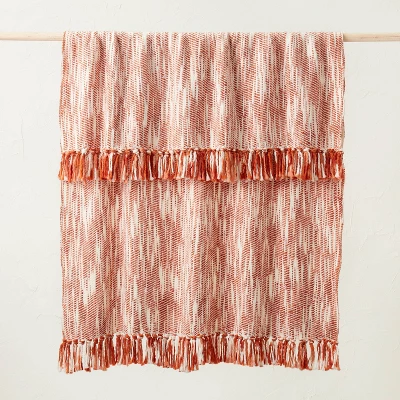 Space Dyed Woven Throw Blanket With Tassels - Opalhouse™ Designed With Jungalow™ 3 Space Dyed Woven Throw Blanket With Tassels - Opalhouse™ Designed With Jungalow™ - Image 3