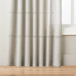 Lace Insert Sheer Curtain Panel - Hearth & Hand™ With Magnolia -Home Comprehensive Store GUEST 5701cf33 6055 49fc 8e81 7af51f6a3b26
