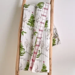 Sleigh Bells Holiday Quilted Throw Multi Color - Villa Lugano -Home Comprehensive Store GUEST 58cb7c2e a752 4de3 9006 e0db0ce0ca6d