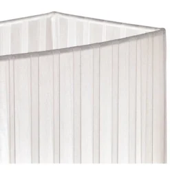 360 Lighting Cube Modern Accent Table Lamp 19 3/4" High White Ribbon Fabric Shade For Bedroom Living Room Bedside Nightstand Office Kids Family House -Home Comprehensive Store GUEST 5d009248 8a65 44f6 90e4 a7a100090e57