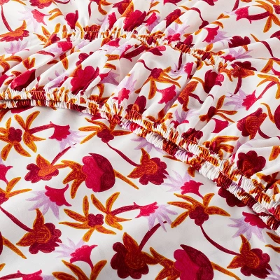 Printed Cotton Percale Sheet Set - Opalhouse™ Designed With Jungalow™ 3 Printed Cotton Percale Sheet Set - Opalhouse™ Designed With Jungalow™ - Image 3