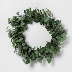 Faux Eucalyptus Wreath - Hearth & Hand™ With Magnolia -Home Comprehensive Store GUEST 69c452d5 ce0e 424b a992 018b3034bdd8