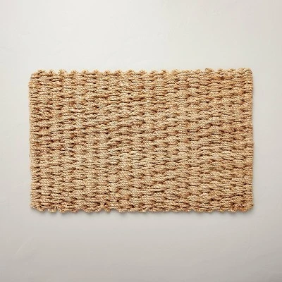Basket Weave Jute Doormat Natural - Hearth & Hand™ With Magnolia 4 Basket Weave Jute Doormat Natural - Hearth & Hand™ With Magnolia - Image 4