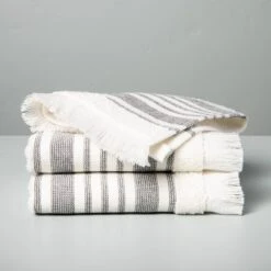 Multistripe Bath Towels Cream/Gray - Hearth & Hand™ With Magnolia 9 Multistripe Bath Towels Cream/Gray - Hearth & Hand™ With Magnolia -Home Comprehensive Store GUEST 78ade48d d25d 4e09 b83f 227a74722f75