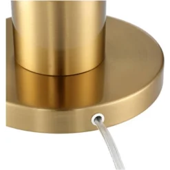 Possini Euro Design Granview Modern Table Lamp 32 1/2" Tall Brass Column Taupe Organza Outer Off White Linen Inner Drum Shade For Bedroom Living Room 13 Possini Euro Design Granview Modern Table Lamp 32 1/2" Tall Brass Column Taupe Organza Outer Off White Linen Inner Drum Shade For Bedroom Living Room -Home Comprehensive Store GUEST 792958d0 6abb 42ab becf b39510352a94