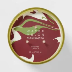 28oz Glass Watermelon Margarita Candle Light Green - Opalhouse™ -Home Comprehensive Store GUEST 7d20bf60 994d 473c 932d e078eea81aa3