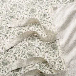 Decorative Border Cotton Slub Print Quilt Sham Light Teal Green – Threshold™ Designed With Studio McGee -Home Comprehensive Store GUEST 7da2310f 9a9a 4922 940b 19621706c56e