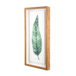 (Set Of 3) 28"x12" Framed Leaves Decorative Wall Art White - Threshold™ -Home Comprehensive Store GUEST 8176423f 41b8 4092 bb29 d3a72d0feae8