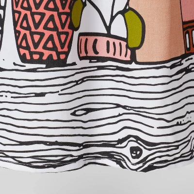 Plants Print Shower Curtain Green - Room Essentials™ 3 Plants Print Shower Curtain Green - Room Essentials™ - Image 3