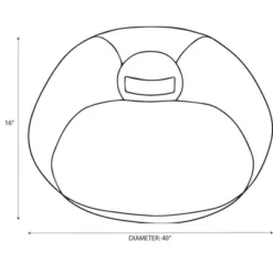 XL Fuzzy Kids' Bean Bag Gray - Pillowfort™ -Home Comprehensive Store GUEST 85caa259 fee0 4128 8f84 a6c301573fe4 1