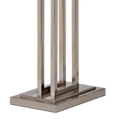 Possini Euro Design Modern Floor Lamp 62" Tall Brushed Nickel Openwork Rectangular Profile Off White Fabric Shade For Living Room Reading 10 Possini Euro Design Modern Floor Lamp 62" Tall Brushed Nickel Openwork Rectangular Profile Off White Fabric Shade For Living Room Reading -Home Comprehensive Store GUEST 8b7ff47a 428f 40e2 8e52 8e425d2241d9