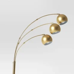 Span 3-Head Metal Globe Floor Lamp Brass - Threshold™ -Home Comprehensive Store GUEST 8e157d15 c278 49ac 9708 273e760dcead