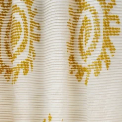1pc 50"x84" Light Filtering Jacquard Curtain Panel Gold - Opalhouse™ Designed With Jungalow™ 5 1pc 50"x84" Light Filtering Jacquard Curtain Panel Gold - Opalhouse™ Designed With Jungalow™ -Home Comprehensive Store GUEST 914fca59 4940 4a38 977a d369d522b944