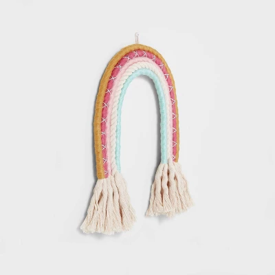 Rainbow Rope Hanging Kids' Wall Decor - Pillowfort™ 2 Rainbow Rope Hanging Kids' Wall Decor - Pillowfort™ - Image 2