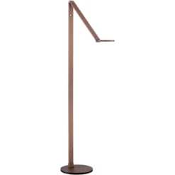 Possini Euro Design Magnum Modern Task Floor Lamp 61" Tall French Bronze Brown Metal LED Adjustable For Living Room Reading Bedroom Office House Home -Home Comprehensive Store GUEST 9a6b47e7 c08c 48ae 9631 c13173c3325f