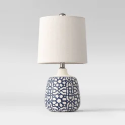 Assembled Ceramic Table Lamp Blue - Threshold™ -Home Comprehensive Store GUEST a72b8512 d249 4def be06 43a18b186729