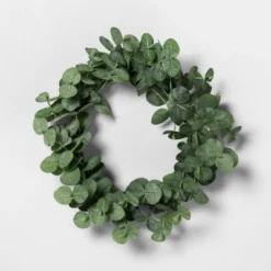 Faux Eucalyptus Wreath - Hearth & Hand™ With Magnolia -Home Comprehensive Store GUEST a9c5bc4a 4773 4061 b280 3680421b9423