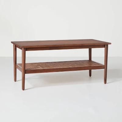 Wood & Cane Coffee Table - Hearth & Hand™ With Magnolia 8 Wood & Cane Coffee Table - Hearth & Hand™ With Magnolia - Image 8