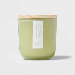 Citron And Sands Candle Green - Threshold™ -Home Comprehensive Store GUEST ac29f15a 74a7 4509 9e2b 431f209854df