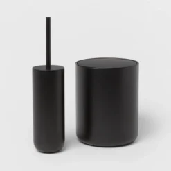 Metal Waste Can Black - Threshold™ 5 Metal Waste Can Black - Threshold™ -Home Comprehensive Store GUEST b0320eea b2f7 4cc8 861e 64b66fdb0fcc