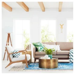 Oak Wood Tripod Floor Lamp Dark Brown - Threshold™ -Home Comprehensive Store GUEST b186c1da ecf2 4f12 8b8d 1b1894f1a5c5