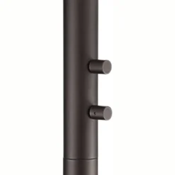 Franklin Iron Works Warwick Industrial Torchiere Floor Lamp With Side Lights 71 1/2" Tall Tiger Bronze LED Clear Seedy Glass For Living Room Reading -Home Comprehensive Store GUEST b292c454 25c8 418c b17e 98261fccbd20