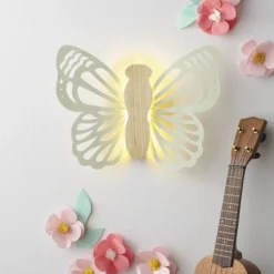 Butterfly Wood Lit Kids' Wall Decor Cream - Pillowfort™ 9 Butterfly Wood Lit Kids' Wall Decor Cream - Pillowfort™ -Home Comprehensive Store GUEST b3cbb6e1 bc0c 4879 995b 9742aeb143db