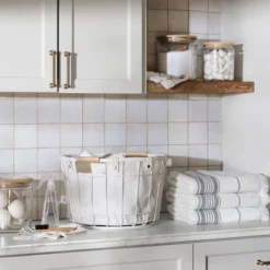 Wire & Fabric Laundry Hamper Sour Cream - Hearth & Hand™ With Magnolia 8 Wire & Fabric Laundry Hamper Sour Cream - Hearth & Hand™ With Magnolia -Home Comprehensive Store GUEST bd1a9ff9 9efb 4e55 9efa 921125c2aa2d