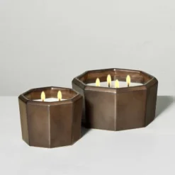 Octagonal Ceramic Cashmere & Suede Fall Jar Candle Metallic Bronze - Hearth & Hand™ With Magnolia 7 Octagonal Ceramic Cashmere & Suede Fall Jar Candle Metallic Bronze - Hearth & Hand™ With Magnolia -Home Comprehensive Store GUEST c2d76d0f 821b 4b02 b2fe 1a79665ccca4 2