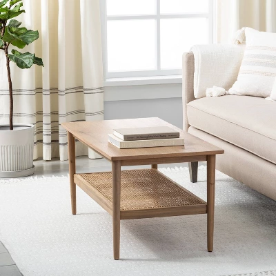 Wood & Cane Coffee Table - Hearth & Hand™ With Magnolia 3 Wood & Cane Coffee Table - Hearth & Hand™ With Magnolia - Image 3