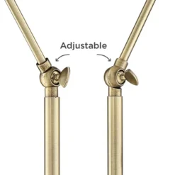 Possini Euro Design Sentry Modern Mid Century Desk Lamp 23" High Black Brass With USB Charging Port LED Adjustable Cone Shade For Bedroom Living Room 10 Possini Euro Design Sentry Modern Mid Century Desk Lamp 23" High Black Brass With USB Charging Port LED Adjustable Cone Shade For Bedroom Living Room -Home Comprehensive Store GUEST d3ce9263 7a5c 44b4 9cc2 8c349dada242