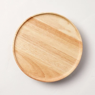Wooden Pedestal Lazy Susan Natural - Hearth & Hand™ With Magnolia 3 Wooden Pedestal Lazy Susan Natural - Hearth & Hand™ With Magnolia - Image 3
