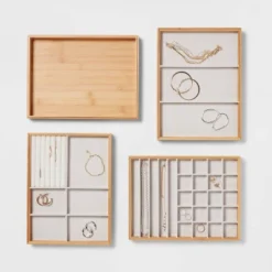 9" X 12" Stackable Bamboo Accessory Tray - Brightroom™ -Home Comprehensive Store GUEST da2b8ef9 62c5 4c85 92cb 2443da6dbc8b