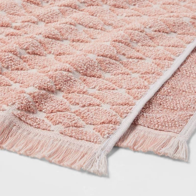 Scallop Towel Clay Pink - Threshold™ 3 Scallop Towel Clay Pink - Threshold™ - Image 3