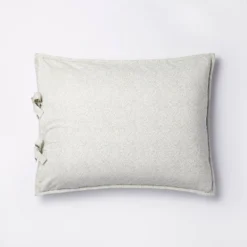 Decorative Border Cotton Slub Print Quilt Sham Light Teal Green – Threshold™ Designed With Studio McGee -Home Comprehensive Store GUEST df608442 2585 414f 825c 57f616e644e7