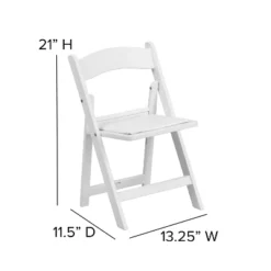 Flash Furniture 10 Pack Kids White Resin Folding Event Party Chair With Vinyl Padded Seat -Home Comprehensive Store GUEST e3dd344f f13d 4d40 a515 6f912b8a5a07