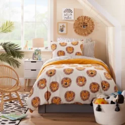 Water Hyacinth Lion Head Kids' Wall Décor Natural - Pillowfort™ -Home Comprehensive Store GUEST e8094143 9697 466a b672 69fb37d25388